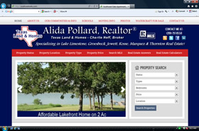 Alida Pollard, Realtor - Lake Limestone Real Estate