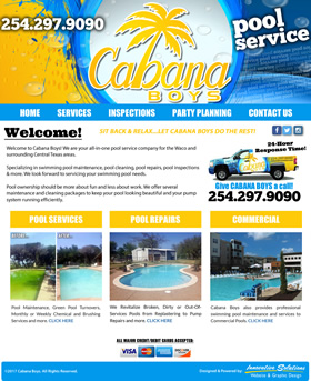 Cabana Boys Pool Services - Waco, Texas