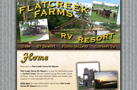 Flat Creek Farms RV Resort - Waco, Texas