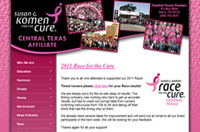 Central Texas Susan G. Komen