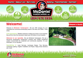 McDaniel Yardscaper - Waco & Clifton, Texas